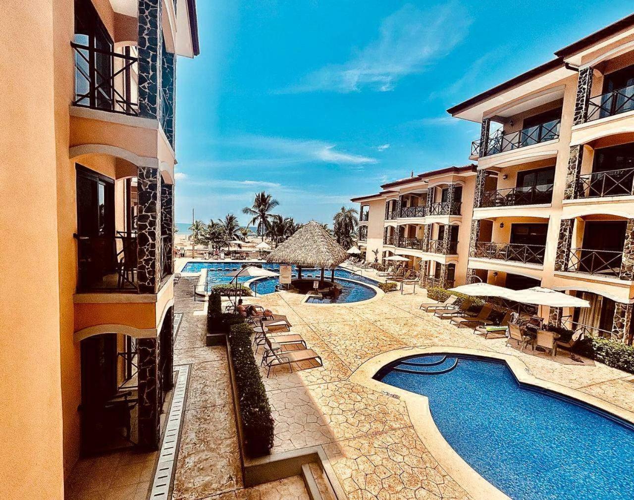 Apartamento De Lujo Las 3 Gotas Jaco, Frente Al Mar Con Vista A La Playa Eksteriør bilde